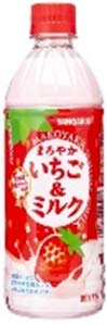 サンガリア まろやかいちご＆ミルク 500mlペットボトル×24本入×(2ケース)