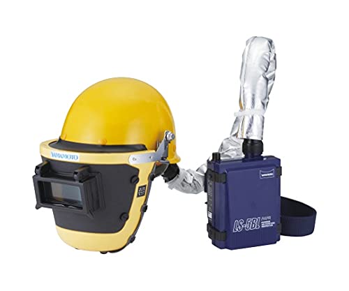 山本光学 電動ファン付き呼吸用保護具 墜落落下時保護用 溶接作業用ヘルメットライナー入り LS-355WP;SAZ 【欠品中】