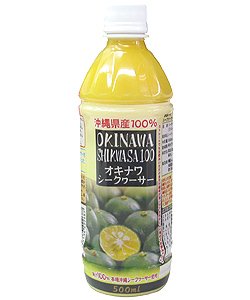 オキハム　オキナワシークヮーサージュース１００ ＰＥＴ 6本セット