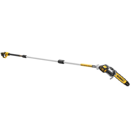 デウォルト(DEWALT) 18V ポールチェーンソー バッテリー1個 充電器付き DCMPS567P1, イエロー/ブラック