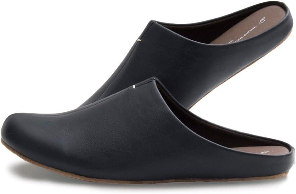 FR0003NV フロンティア 歩くを考えたスリッパ rooms ルームズ メンズ レディース 室内 来客用 ルームシューズ ネイビー LL 27.5-28.5cm