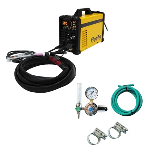 SUZUKID TIG溶接機 ポジティグDC160 アルゴン調整器キットセット 100V/200V兼用 直流 SPT-160DCG 【オンラインストア限定】 【欠品中】