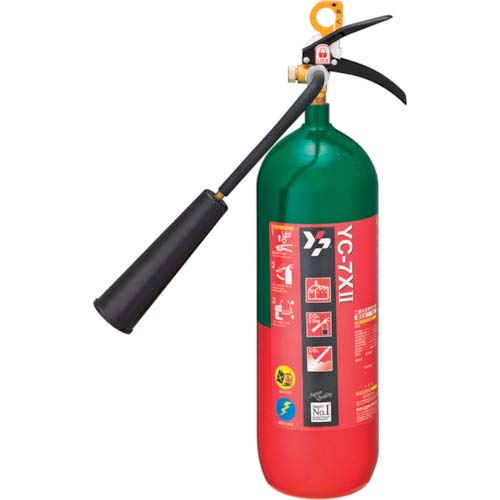 ヤマトプロテック 消火器 7型CO2 (ガス系) YC-7XII リサイクルシール付属 【欠品中】