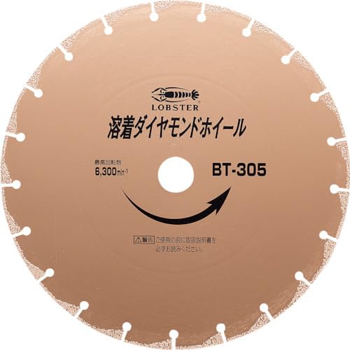 エビ 溶着ダイヤモンドホイール 305mm BT305 【欠品中】