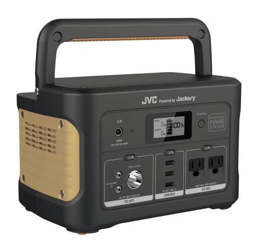 JVCケンウッド JVC BN-RB62-CA ポータブル電源 AC出力 500W 容量 626Wh 国内メーカー品質 家庭用 ポータブルバッテリー 防災 アウトドア キャンプ 正弦波 【欠品中】