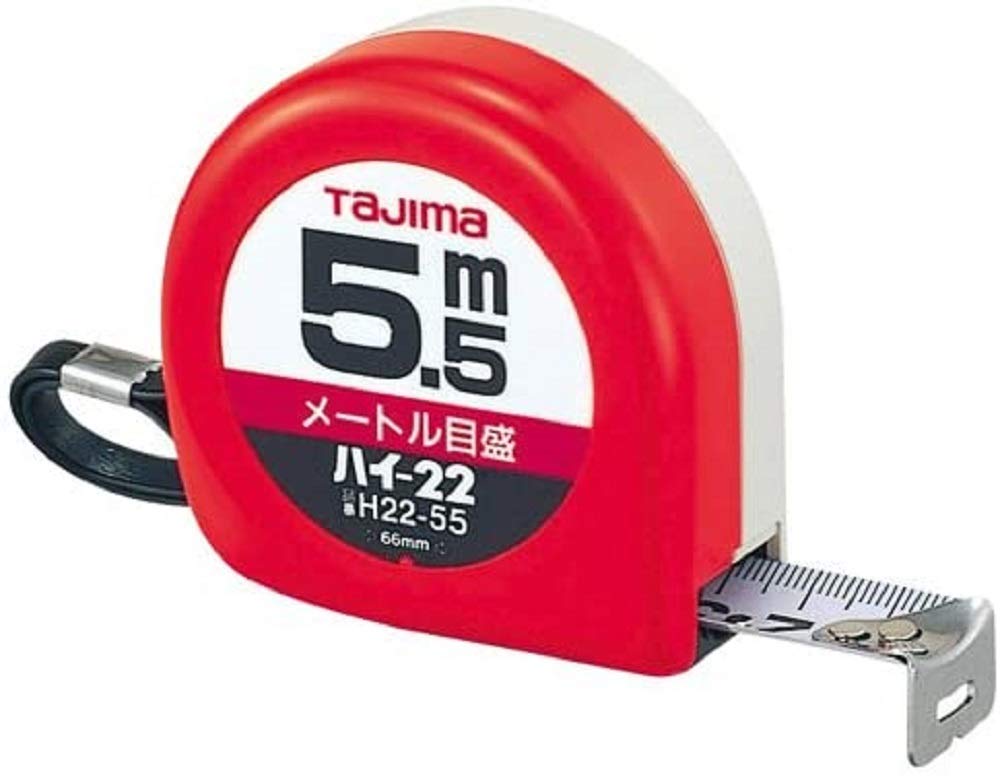 H2255BL タジマ(Tajima) コンベックス 5.5m×22mm ハイ22 H2255BL