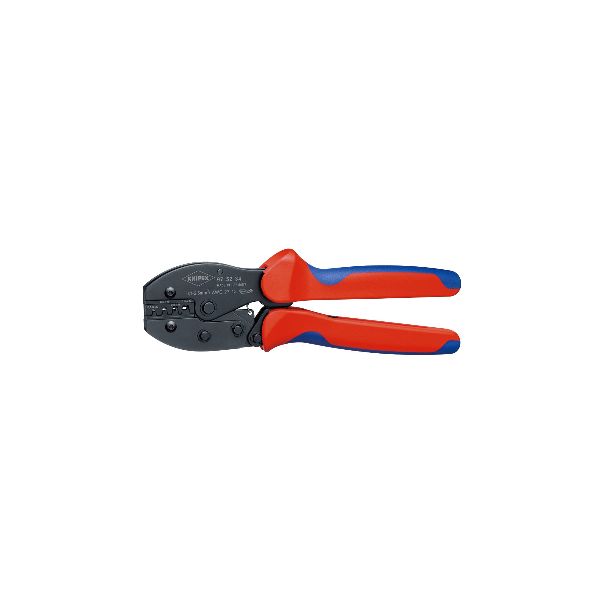 97 52 34 KNIPEX(クニペックス) 圧着ペンチ プレシフォース 220mm 9752-34