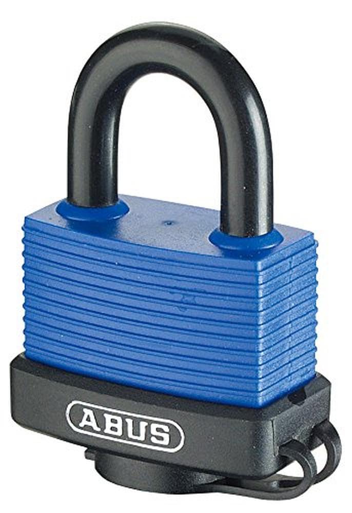 70IB/45 日本ロックサービス(Nihon Lock Service) ABUS(アバス) 樹脂カバー付シリンダー南京錠 アクアセーフ ステンレスツル 70IB-45