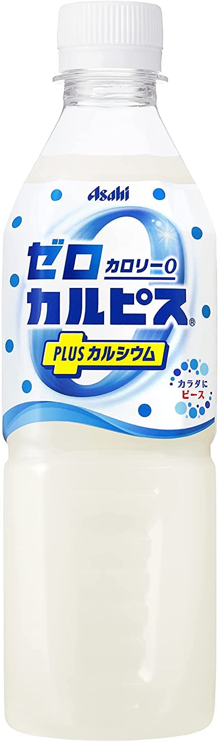 アサヒ飲料 ゼロカルピス PLUS カルシウム 500mlペットボトル×24本入×(2ケース)