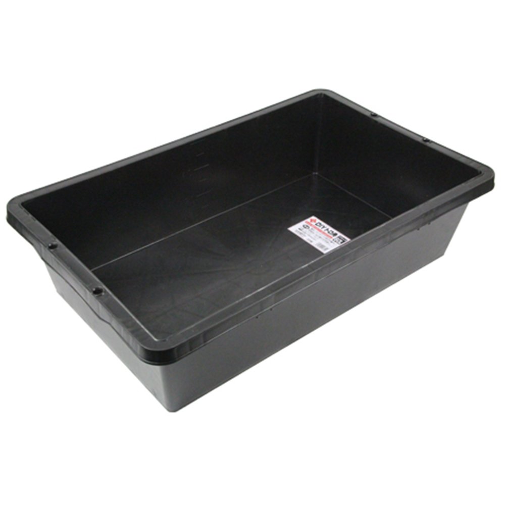 赤長 DIYトロ舟 ブラック 80L 約500×807×207mm