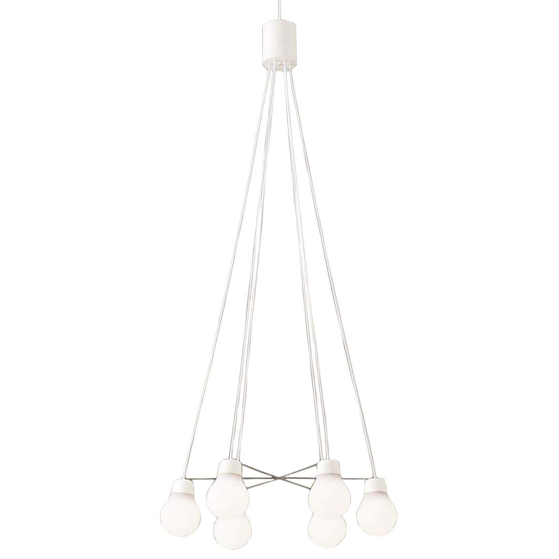 パナソニック(Panasonic) シャンデリア LAMP DESIGN LGB19629WCE1 直付型 ~6畳 ホワイト 本体: 奥行60.5cm 本体: 高さ17.2cm 本体: 幅60.5cm 【欠品中】