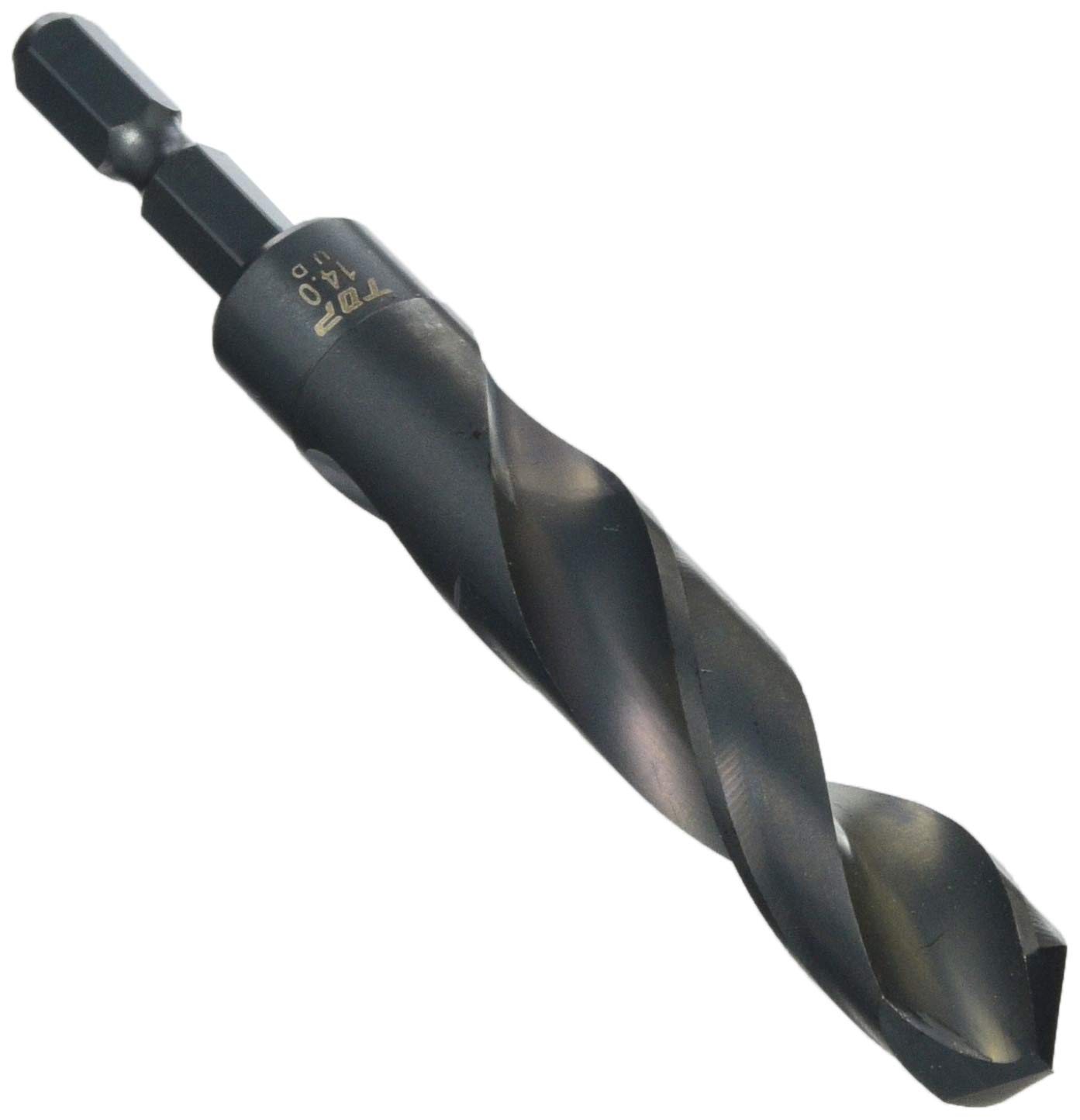 ETD-14.0 トップ (TOP) 電動ドリル用 六角シャンク 鉄工ドリル ドリル径14.0㎜ 鉄・アルミ・銅・木材対応 ETD-14.0 燕三条 日本製