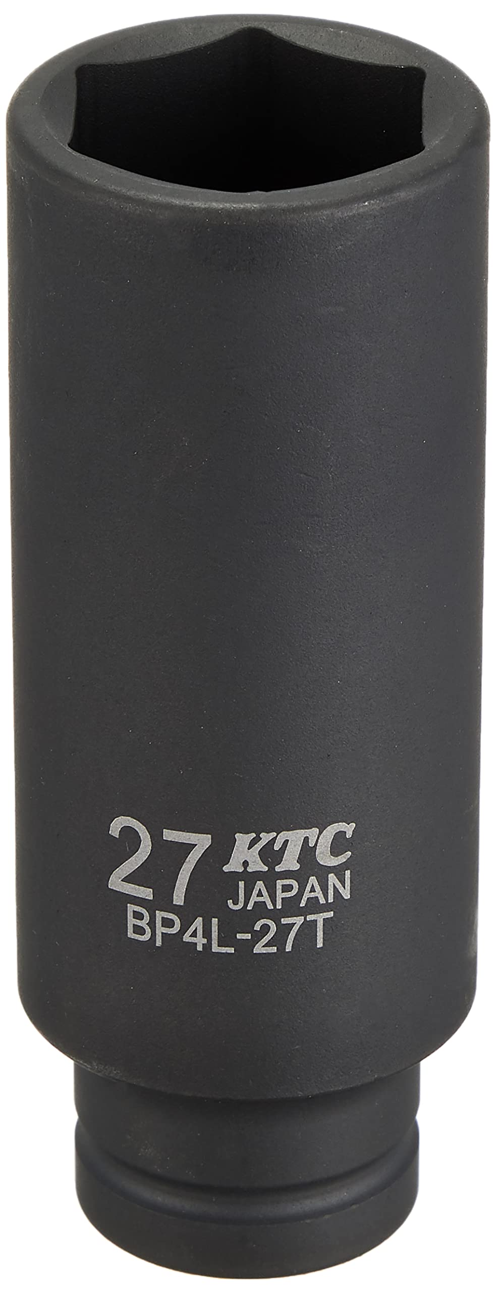 BP4L27TP 京都機械工具(KTC) 12.7mm (1/2インチ) インパクトレンチ ソケット (ディープ薄肉) 27mm BP4L27TP