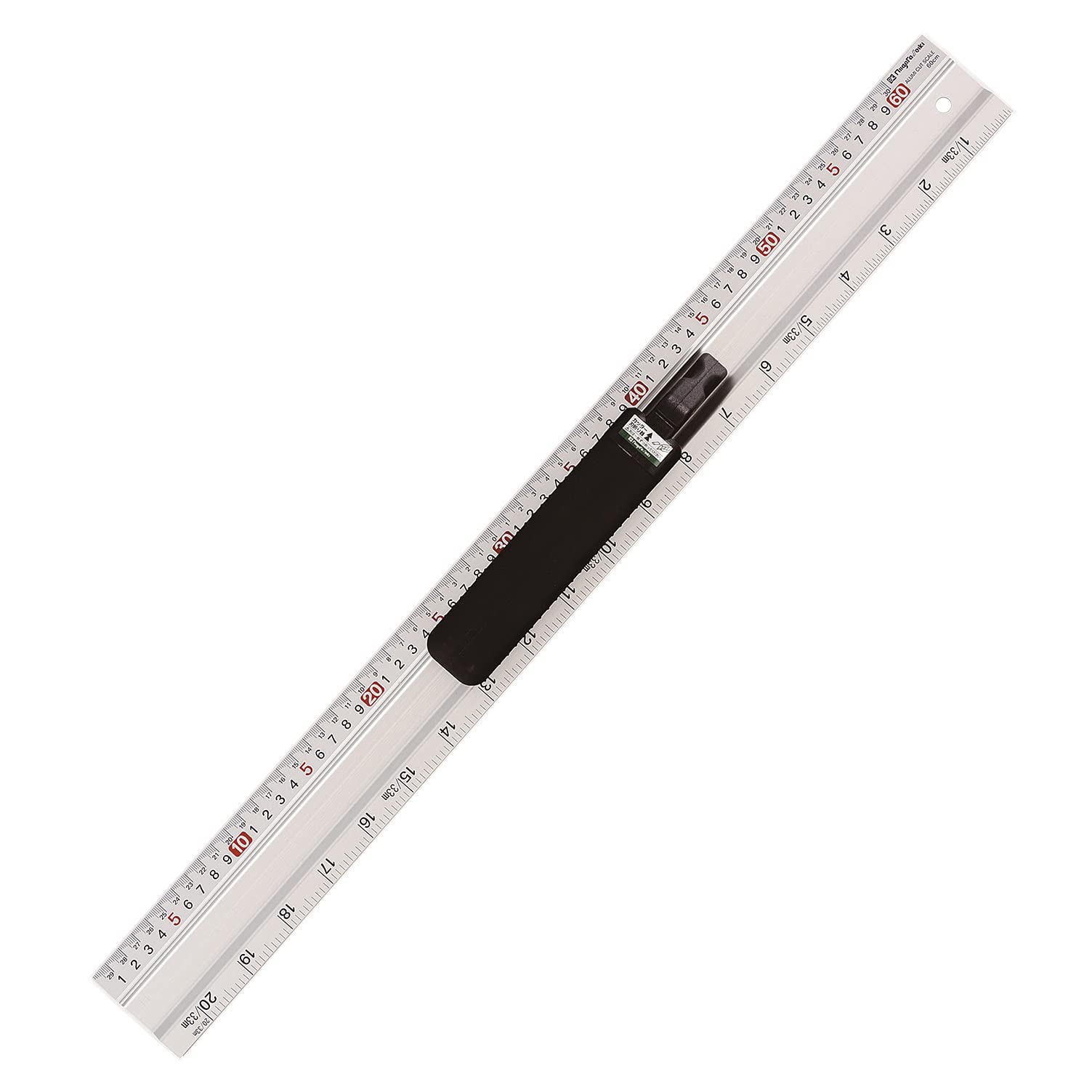 ACS-60H 新潟精機 SK アルミカットスケール ハンドル付 快段目盛 60cm ACS-60H