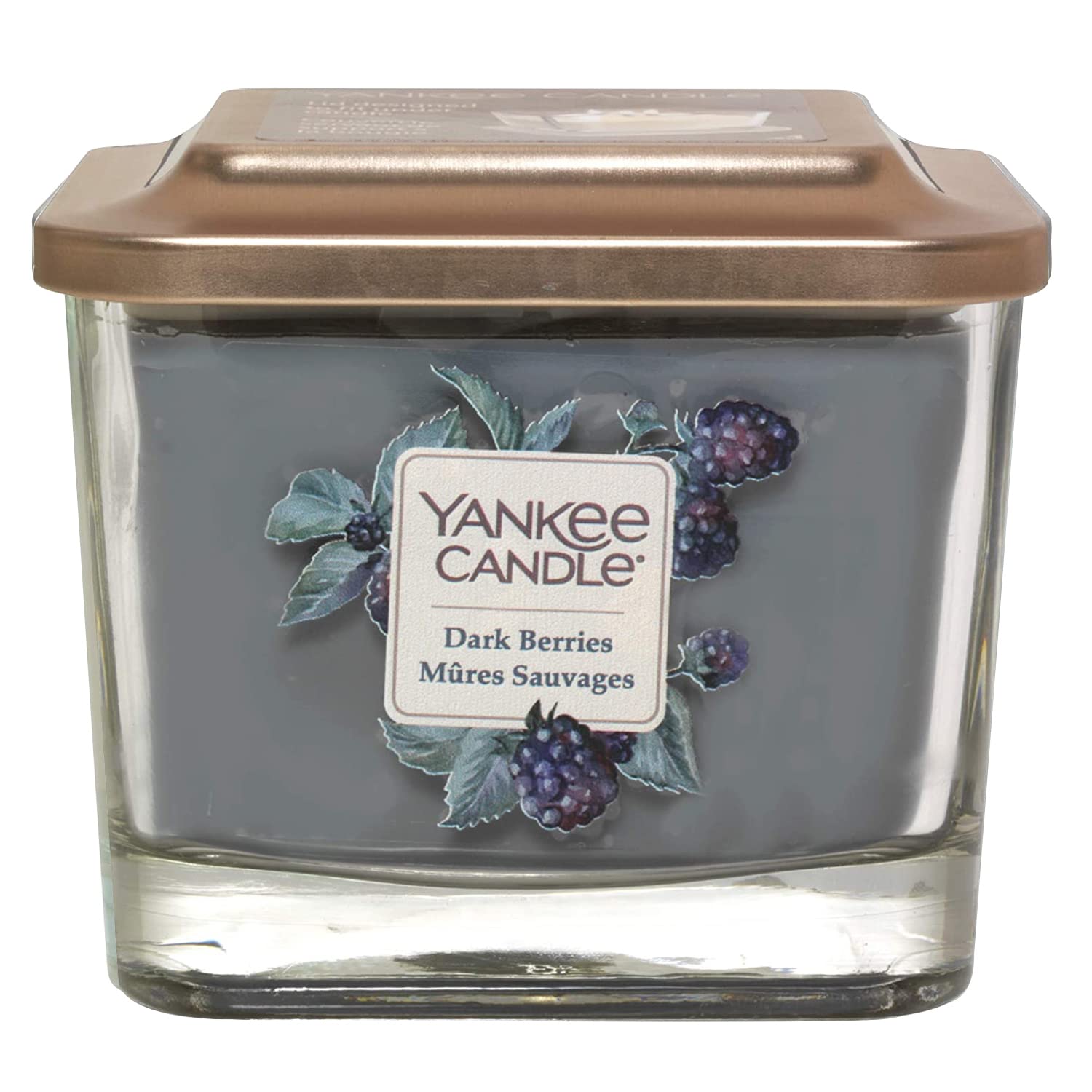 YK072-05-02 カメヤマ(Kameyama) YANKEE CANDLE Elevation Collection エレベーションジャーM 02ダークベリーズ