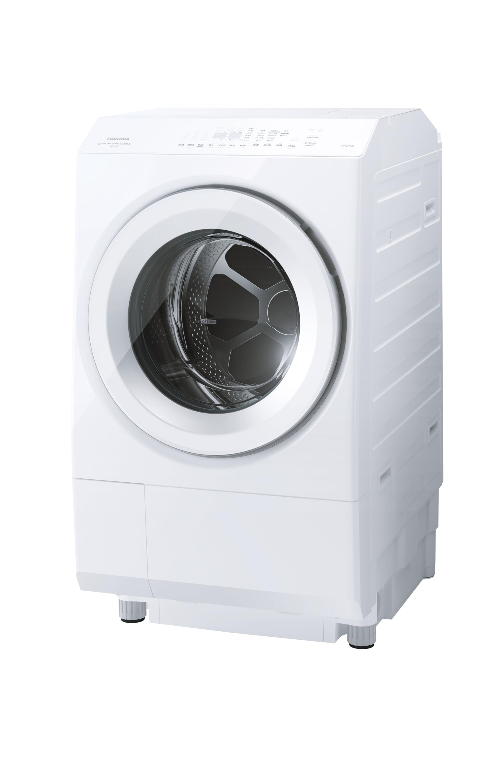 TW-127XM3L(W) TOSHIBA 東芝  ドラム式洗濯乾燥機 幅60㎝ 洗濯12kg 乾燥7kg 左開き TW-127XM3L W  グランホワイト ヒートポンプ 大風量乾燥 Ag+抗菌水 洗剤自動投入