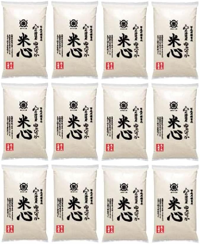 米のさくら屋 新米 予約 米心 60㎏ 北海道産 ゆめぴりか 5年保存 備蓄米 無洗米 令和7年度産
