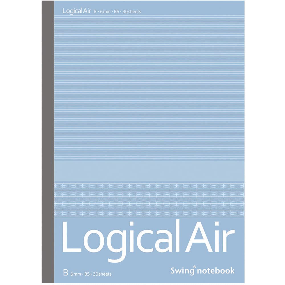 NO-B576B ナカバヤシ ロジカル・エアーノートＢ罫／Ｂ５／３０枚