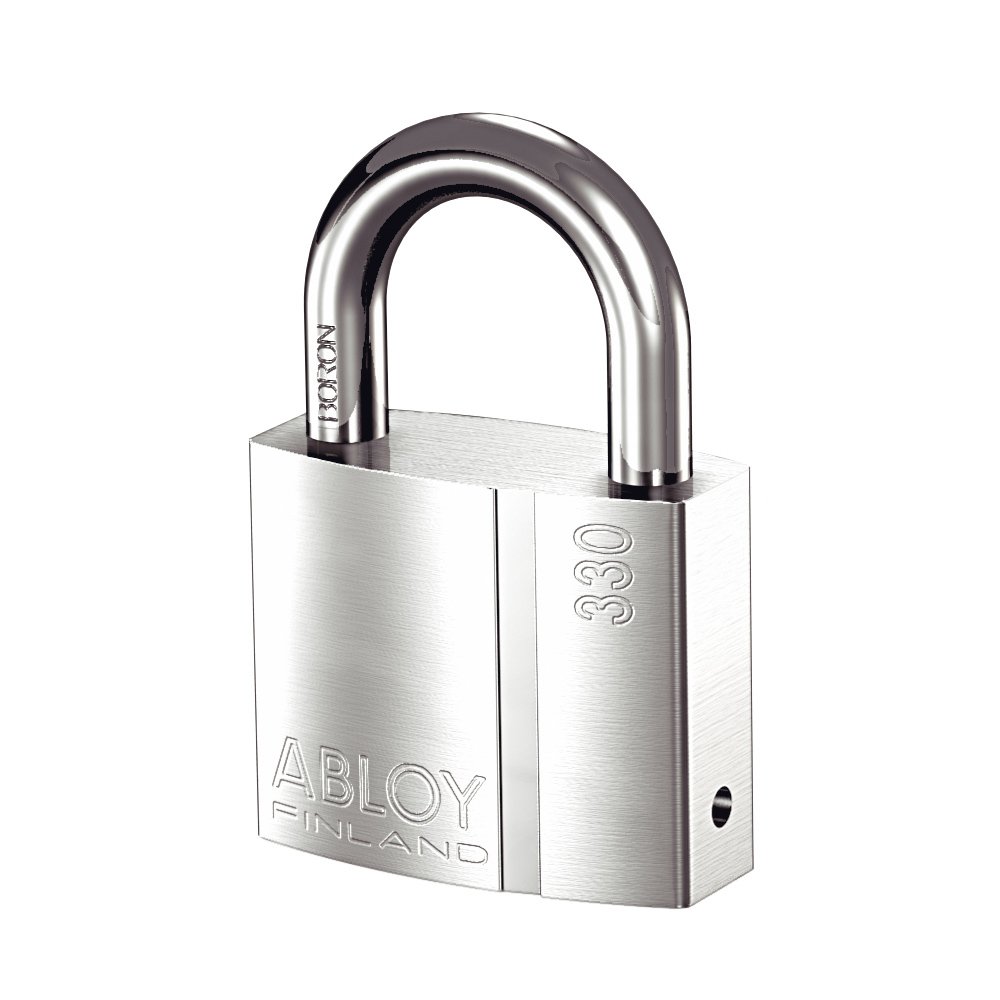 PL330N/25 共栄工業 ABLOY プロテック仕様 南京錠 PADLOCK PL330N/25 クロームメッキ仕上げ