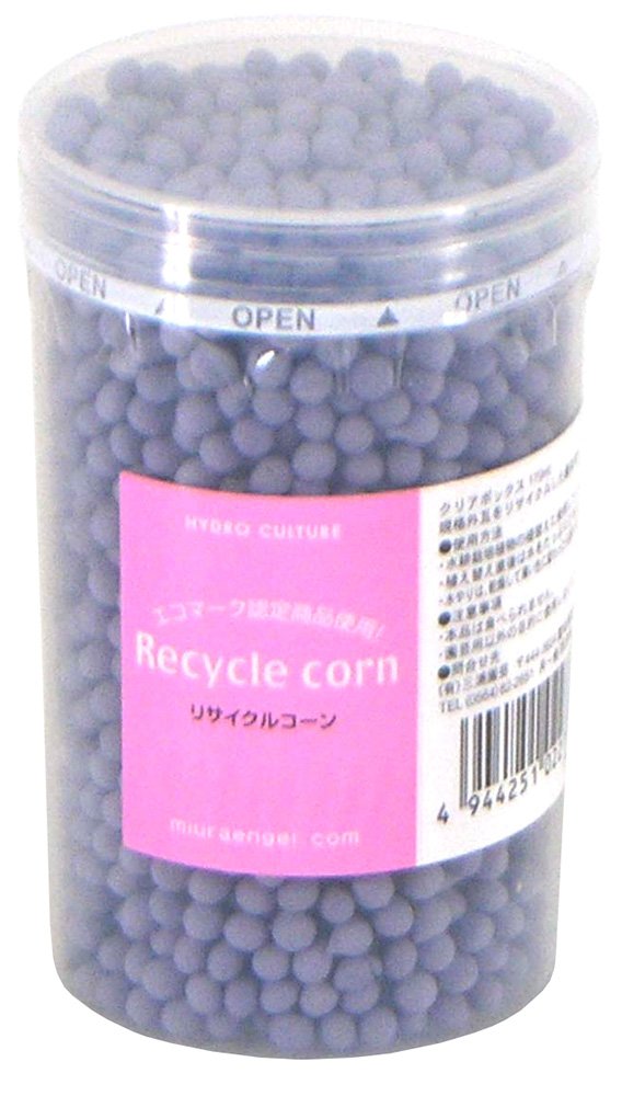 22717 三浦園芸 ハイドロカルチャー用 カラー用土 カラフルカルチャー リサイクルコーン(170ml) ラベンダー