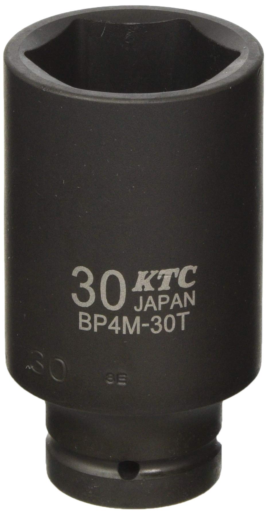 BP4M30TP 京都機械工具(KTC) インパクトレンチ用ソケット BP4M30TP 対辺寸法:30×差込角:12.7×全長:75mm セミディープ薄肉 1個