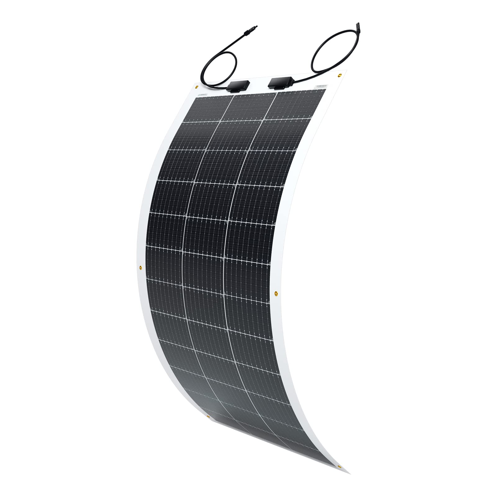 Flexible Solar Panel 100 Watt 12 Volt RENOGY 100Wフレキシブルソーラーパネル 12V 鳩目付き 曲げ可能 超薄型 超軽量 車中泊 野外 災害対策 地震停電 防災予備品 車中泊 船 キャンプ 非常用