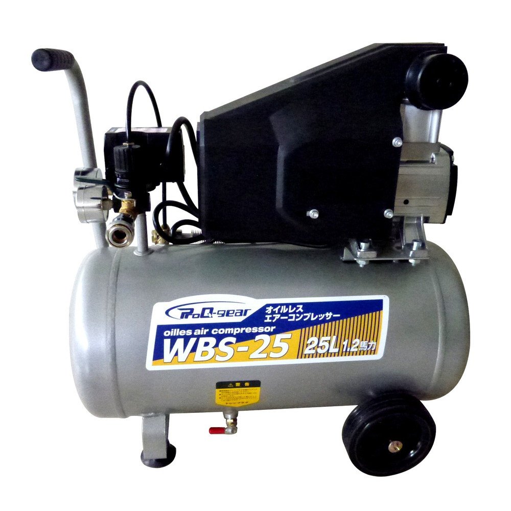 WB-S25 SHINSEI シンセイ オイルレスコンプレッサー 25L WB-S25