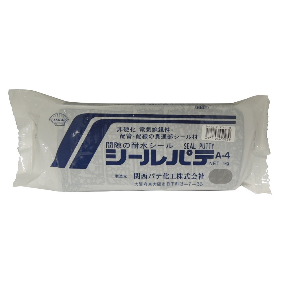 NO154442 関西パテ化工 シールパテ 1kg グレー