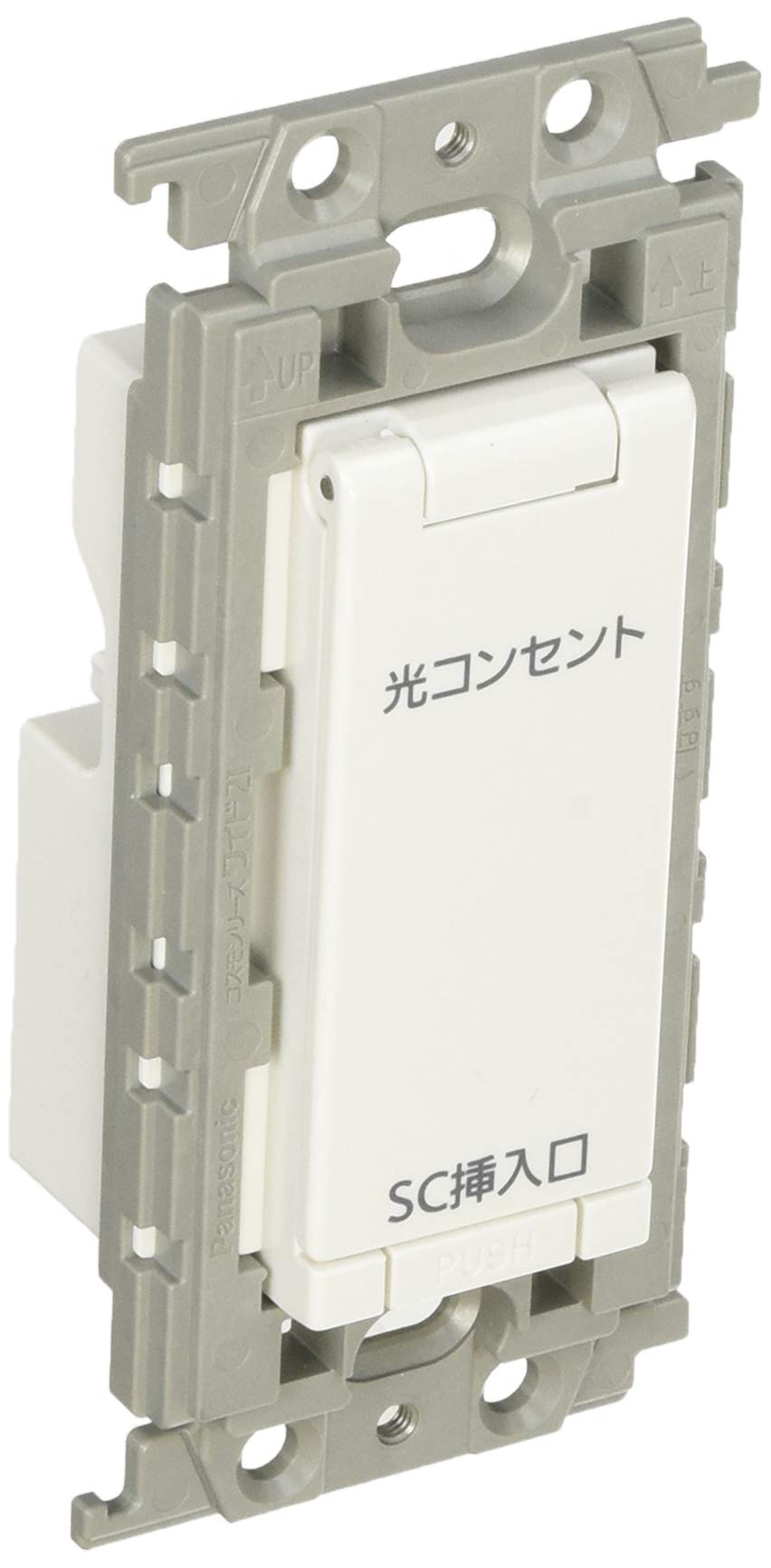 WTH1621W 【受注生産品】パナソニック(Panasonic) コスモシリーズワイド21 埋込光コンセント SC1心 ホワイト WTH1621W