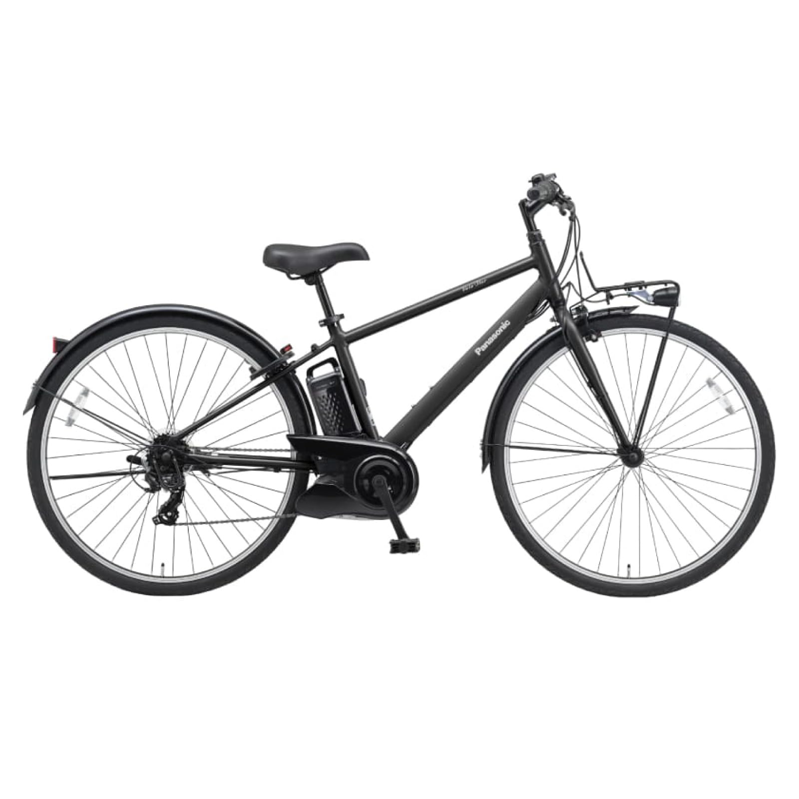 BE-FVS771B 自転車 完全品|自転車安全整備士点検済電動自転車 パナソニック  Panasonic  2025年モデル ベロスター BE-FVS771 8.0Ah 27インチ 外装7段変速 ミッドナイトブラック 電動アシスト自転車