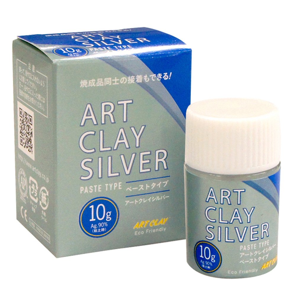 A-0285 ART CLAY 相田化学工業 アートクレイシルバー ペーストタイプ10g A-0285 シルバー