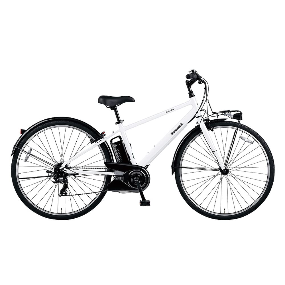 BE-ELVS775 Panasonic パナソニック  2023年モデル電動アシスト自転車 ベロスター BE-ELVS775F クリスタルホワイト 700×38C