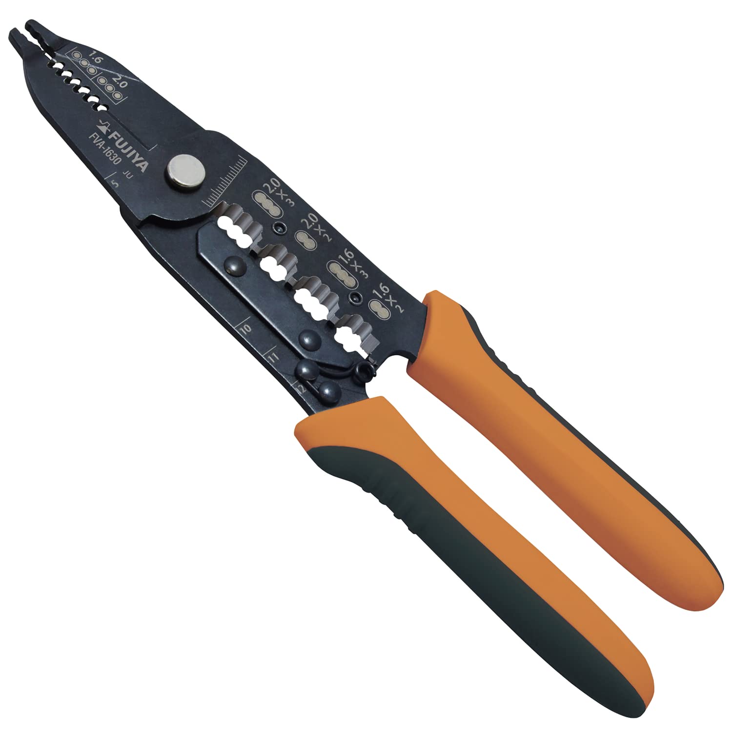 FVA-1630 フジ矢 電工VAストリッパー (電気工事士試験対応) 210mm FVA-1630