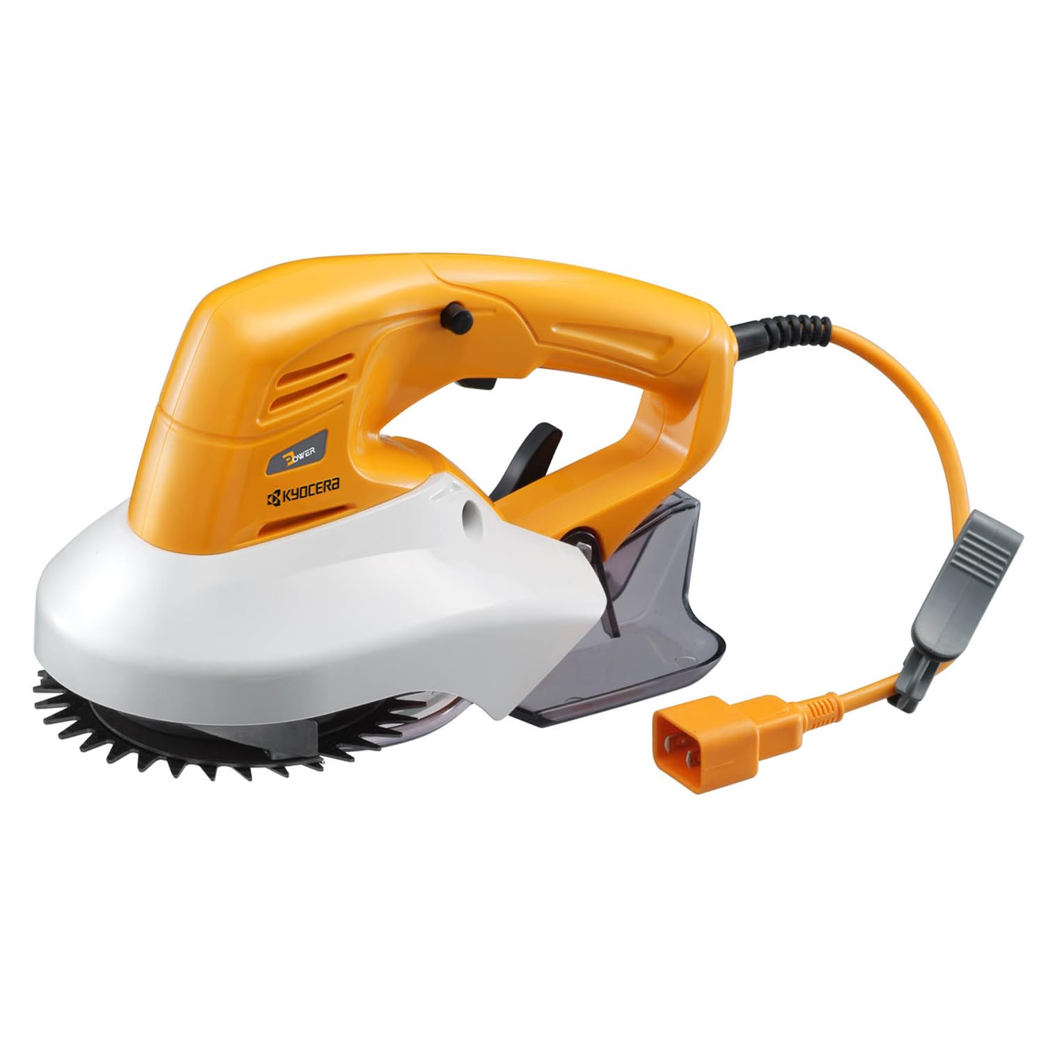 ABR-1300 京セラ(Kyocera) 旧リョービ 回転式 バリカン ABR-1300 刈込幅115mm 693250A 【固定刃と回転刃の擦り合わせで効率良く芝をカット】 刈込幅115mm 刈込高さ3段階ワンタッチ調節 日本製ブレード