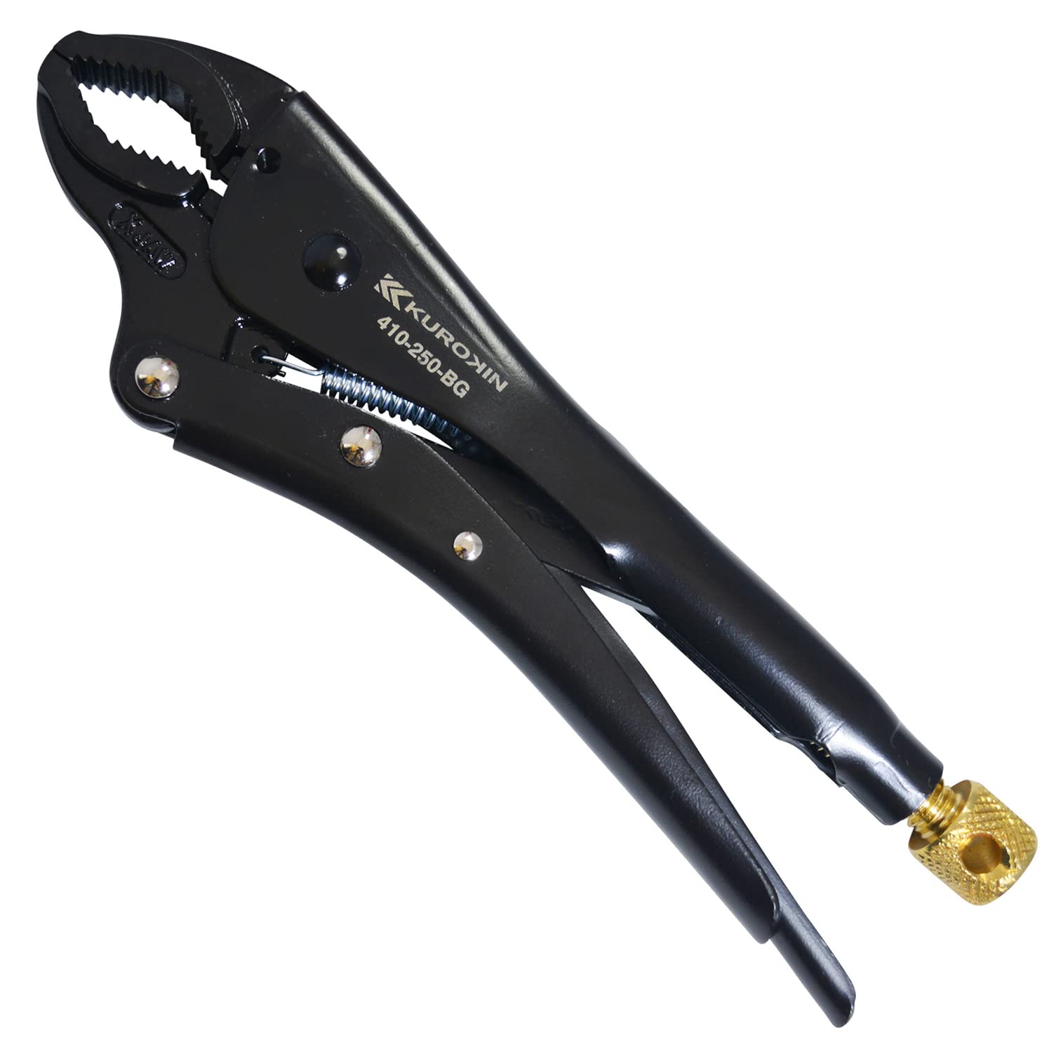 410-250-BG フジ矢(Fujiya) ロッキングプライヤー パイプ用・黒金 250mm 410-250-BG