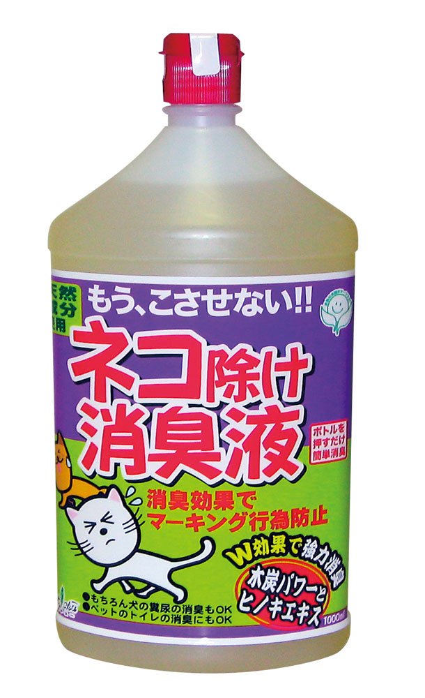 1000ml 中島商事 トヨチュー ネコ除け消臭液 1000ML