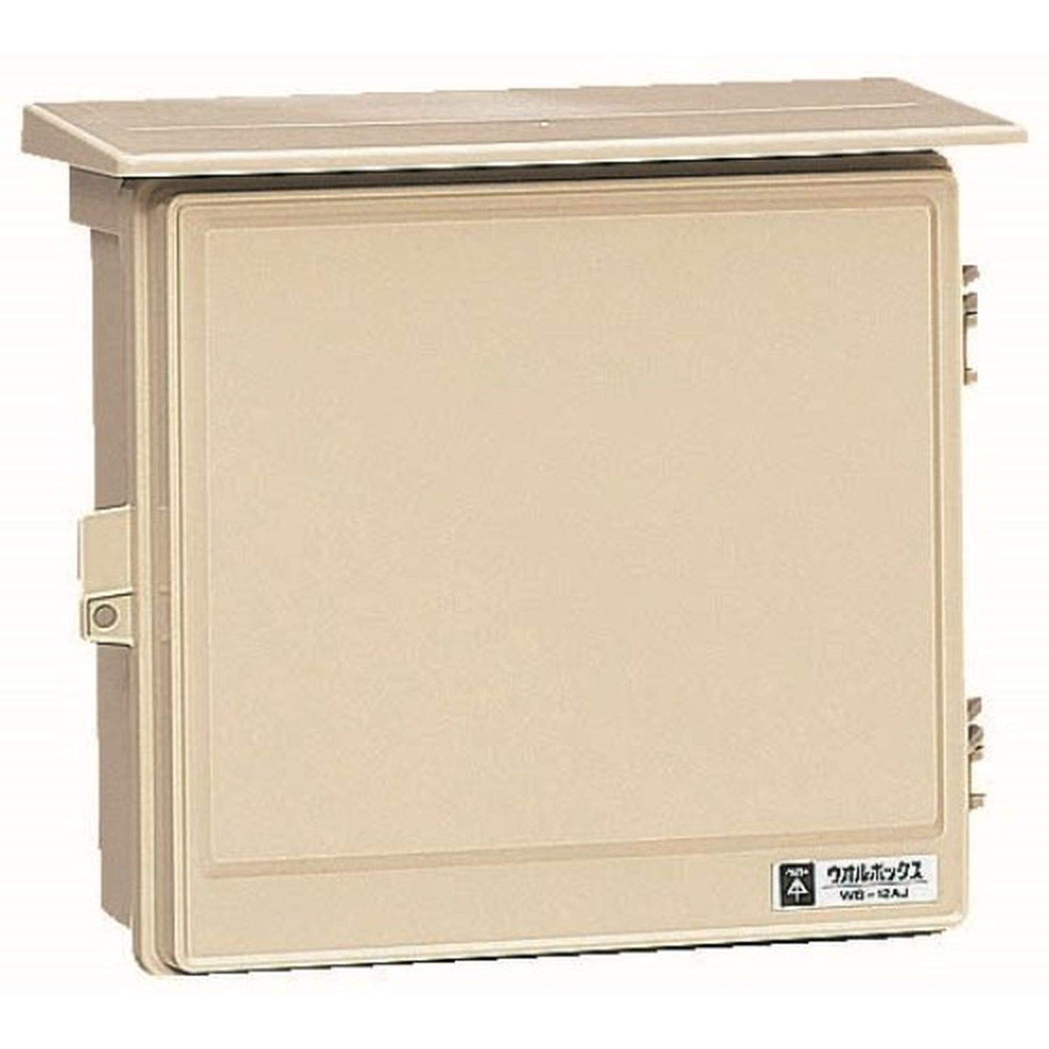 WB-12AK 未来工業 プラスチック製防雨ウォルボックス 屋根付 ヨコ型 ブラック 1個価格 WB-12AK