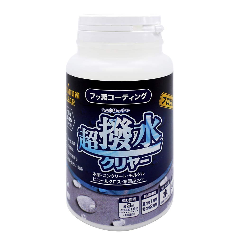 4976124882517 ニッペ ペンキ 塗料 超撥水クリヤー 500ml 透明クリヤー 水性 つやなし 屋内外 日本製 4976124882517