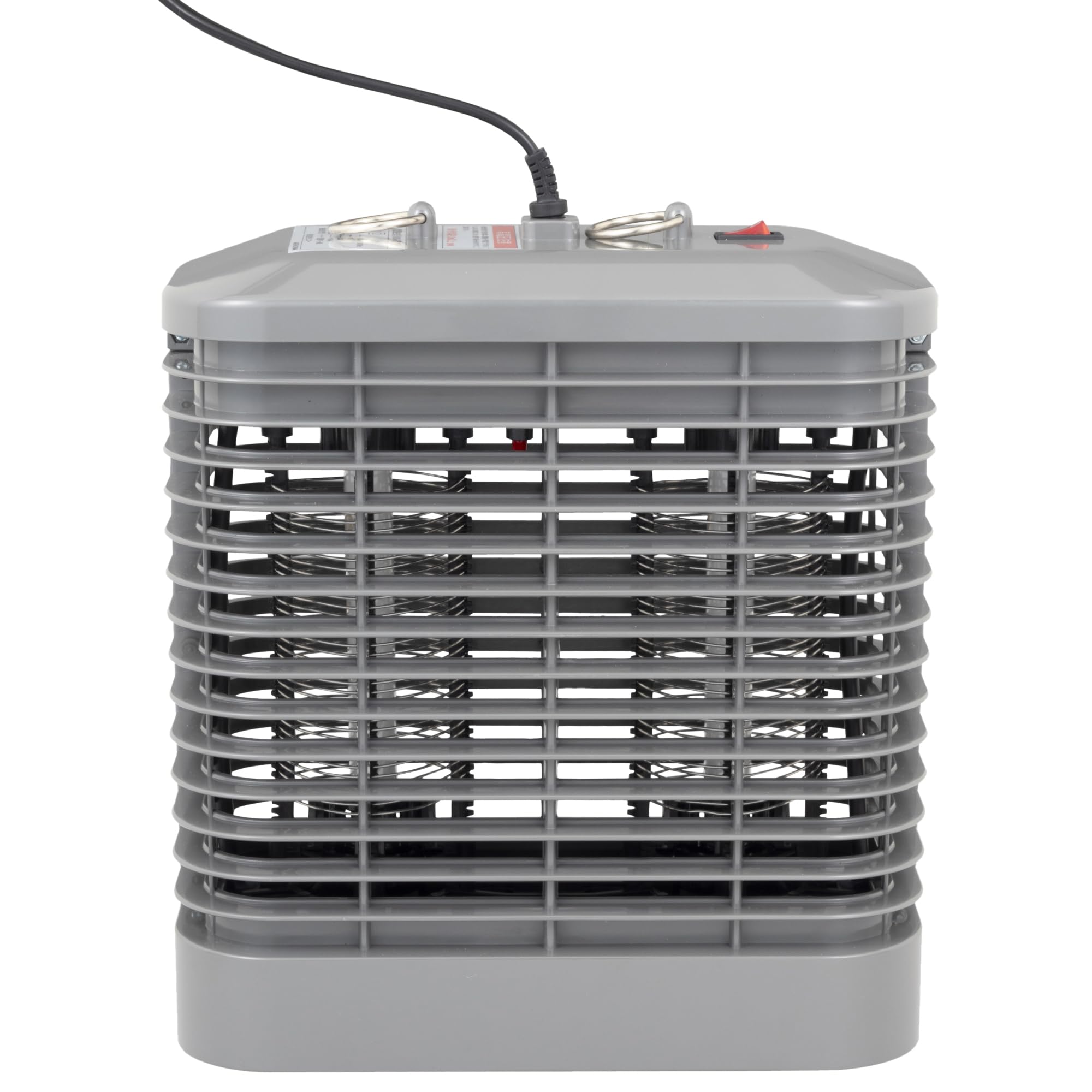 NICOH(ニコー）電撃殺虫器『バタン虫(チュウ)』 8Wタイプ KNS-8 2灯式 左右2つのグリッドで強力殺虫 スイッチ付 置いても吊り下げても使用可能 交換用(予備)蛍光管2本付属 屋内用 軒下へ設置し害虫駆除 室内への害虫侵入を阻止 殺虫灯 コバエ コバエ取り 害虫 駆除 殺虫器 電気 殺虫 殺虫機 誘蛾灯 捕虫器 殺虫ライト 【欠品中】