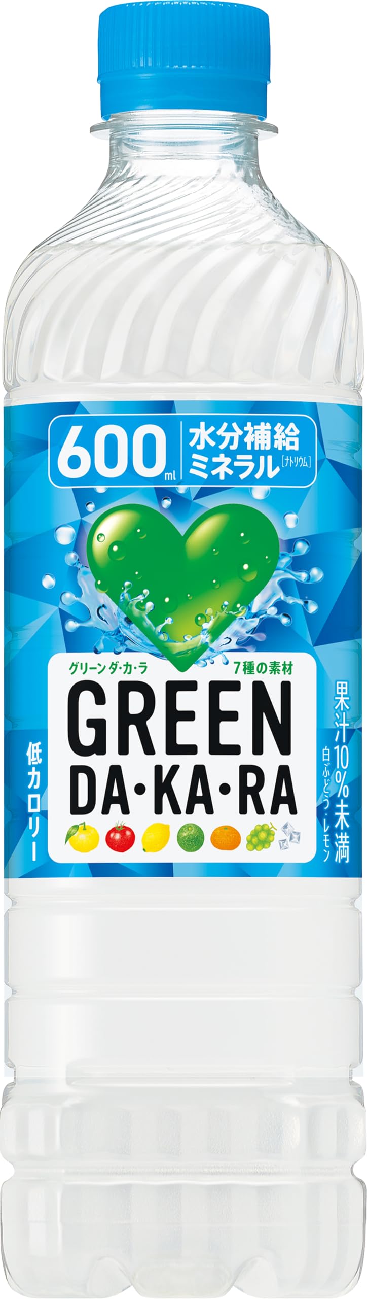 サントリー グリーンダカラ スポーツドリンク ペットボトル 冷凍兼用 熱中症対策 600ml ×24本 まとめ売り実施中