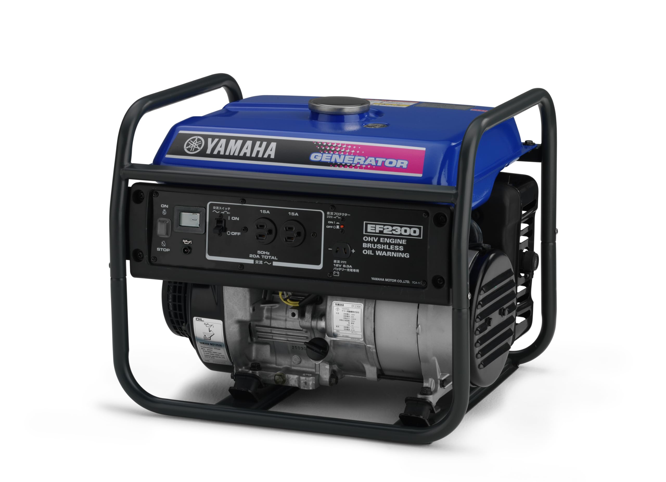 EF2300 60Hz ヤマハ ＹＡＭＡＨＡ スタンダード 発電機 ＥＦ２３００ ６０Hz用 定格出力2.3kVA 直流12V-8.3A付 土木工事 建設現場 ＤＩＹ 電動工具