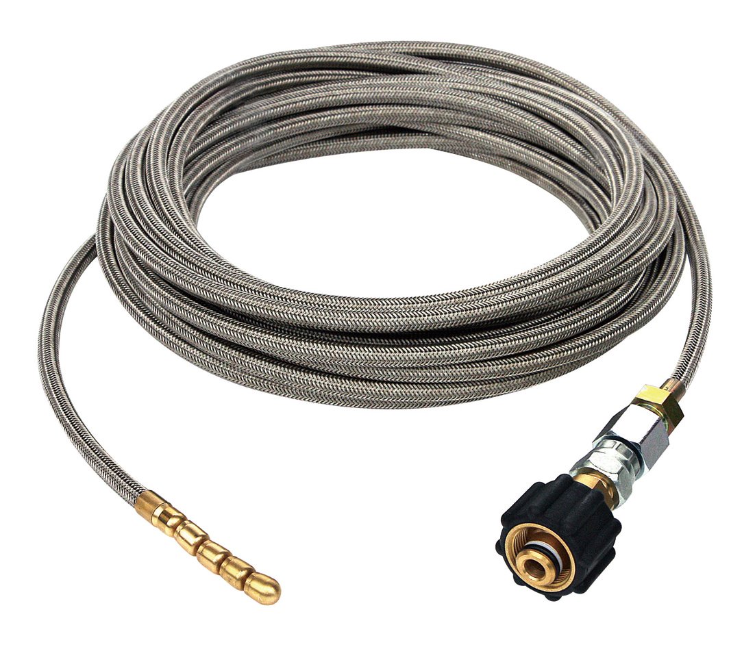 アサダ R10610 1/4SUS洗管ホース コック無 20m クイックカプラ仕様 8.5/60・8.5/60P用 【欠品中】
