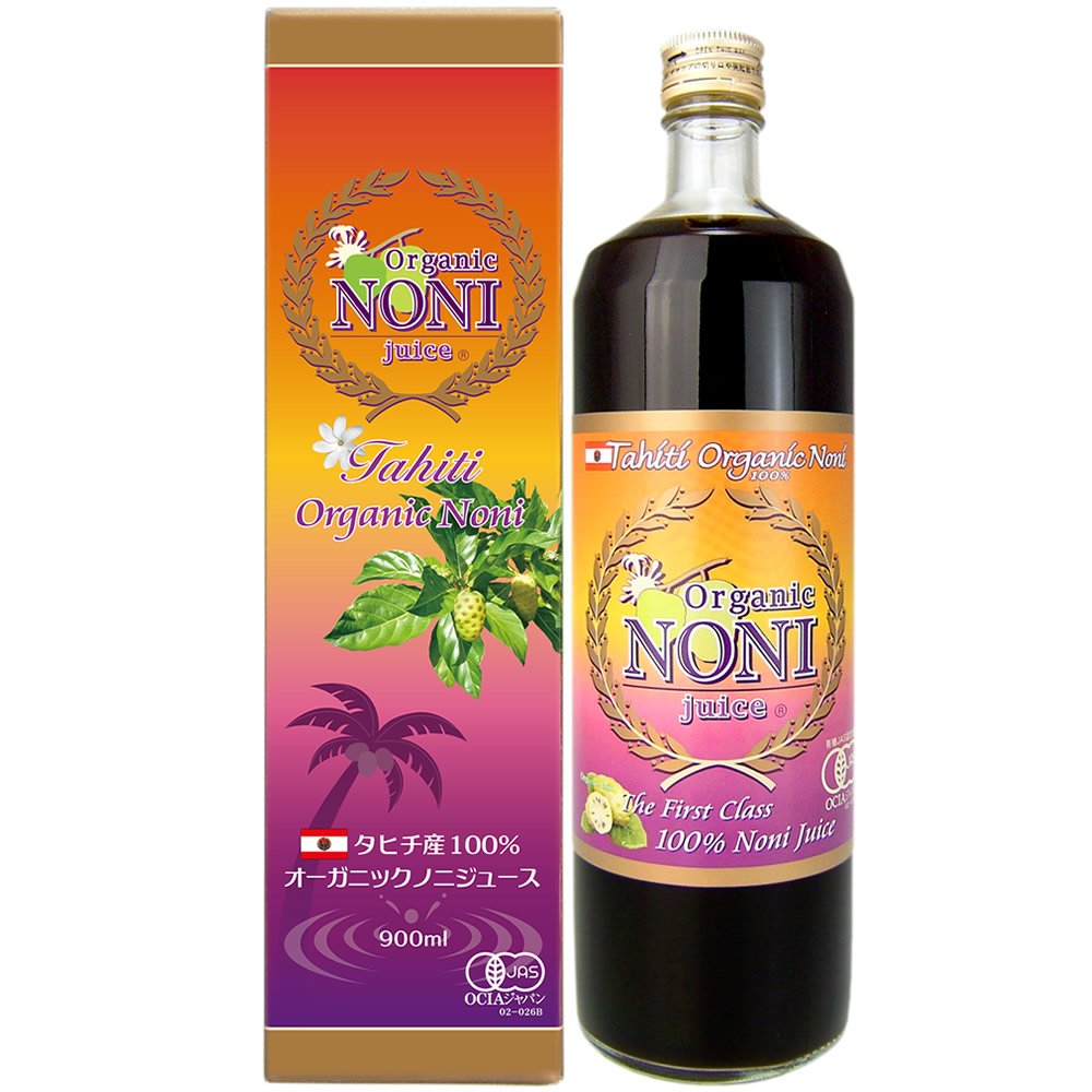 タヒチ オーガニック ノニジュース 有機JAS ノニ醗酵エキス 900ml