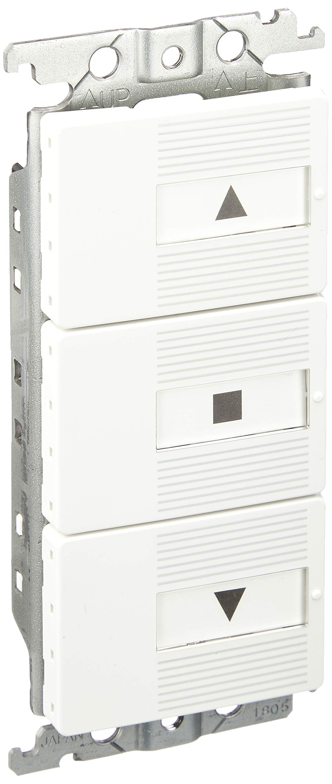 WTC5498WK パナソニック(Panasonic) コスモシリーズ 埋込電動シャッタ用押釦スイッチセット 3a接点 ホワイト ワイド21 WTC5498WK