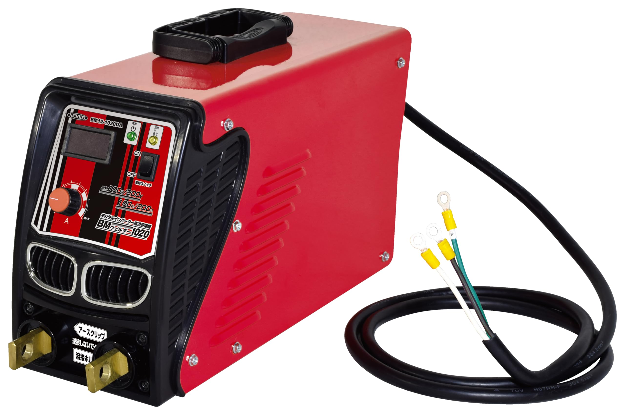 日動工業 BM12-1020DAデジタルインバーター直流溶接機 100V/200V兼用 BMウェルダー1020 【欠品中】