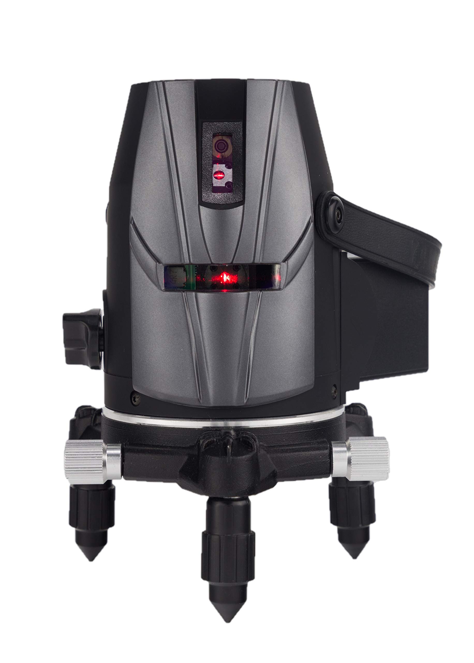 山真製鋸(Y'sGOD JAPAN)スーパーシューティングレッドレーザー墨出し器 RV-06(本体+受光器)セットモデル RV-06-J(4方向大矩・4垂直・1水平ライン照射タイプ) 【欠品中】