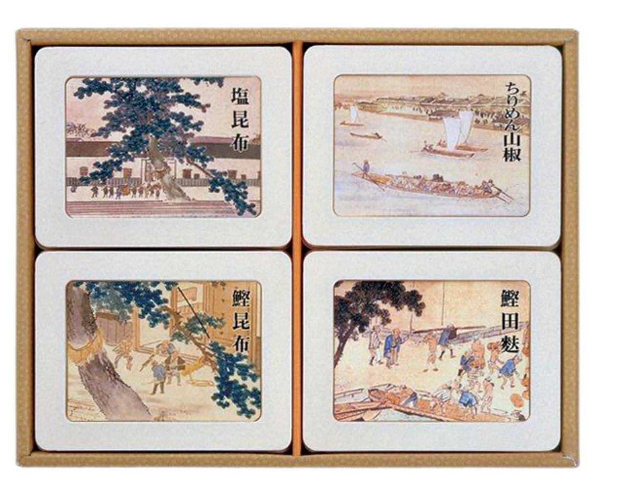【神宗】塩昆布・ちりめん山椒・鰹昆布・鰹田麩