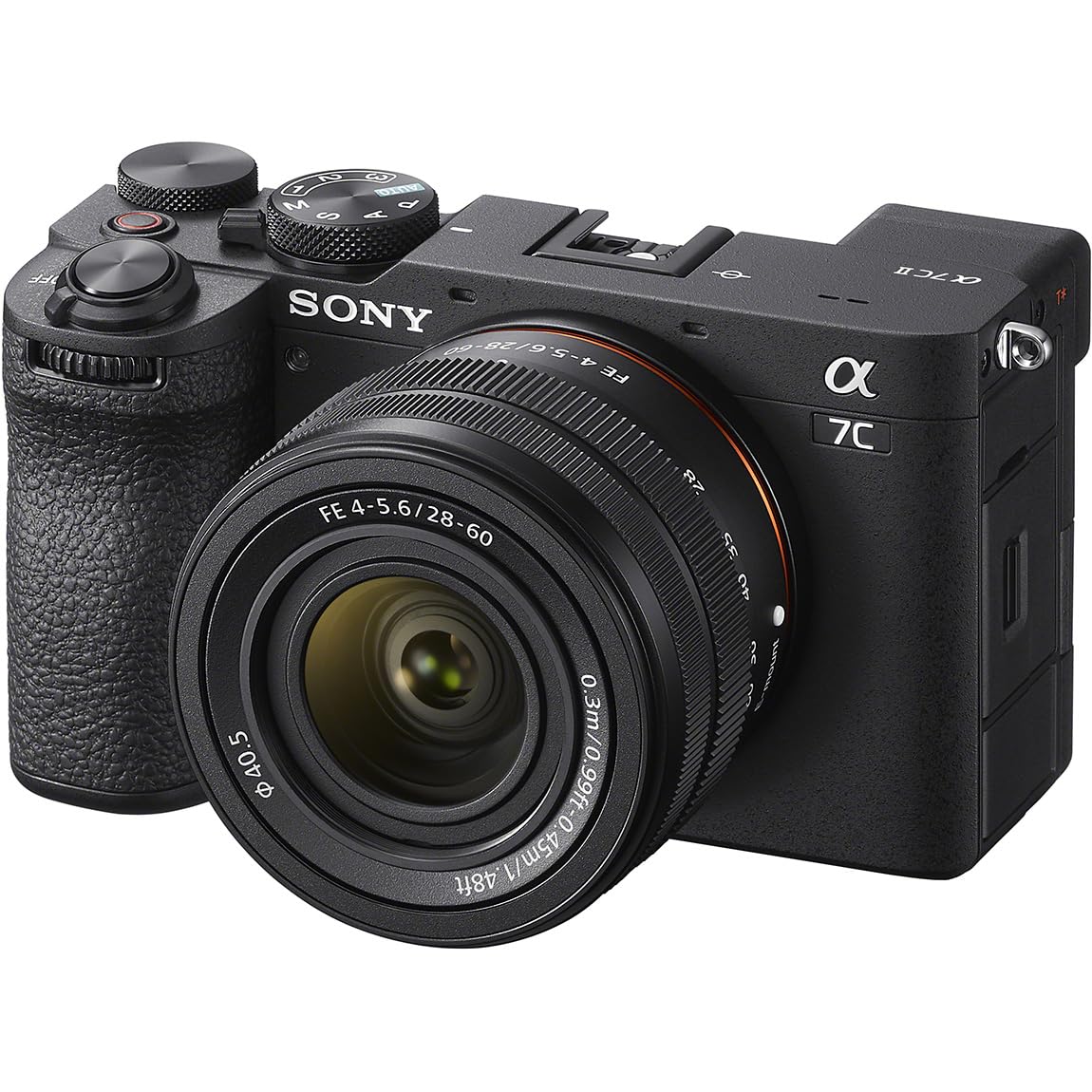 SONYソニー フルサイズ ミラーレス一眼カメラ α7CII ズームレンズキット同梱レンズ:SEL2860 ブラック ILCE-7CM2L B