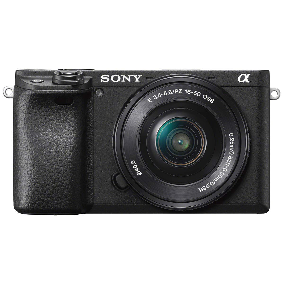 SONYソニー APS-C ミラーレス一眼カメラ α6400 パワーズームレンズキット同梱レンズ:SELP1650 ブラック ILCE-6400L B