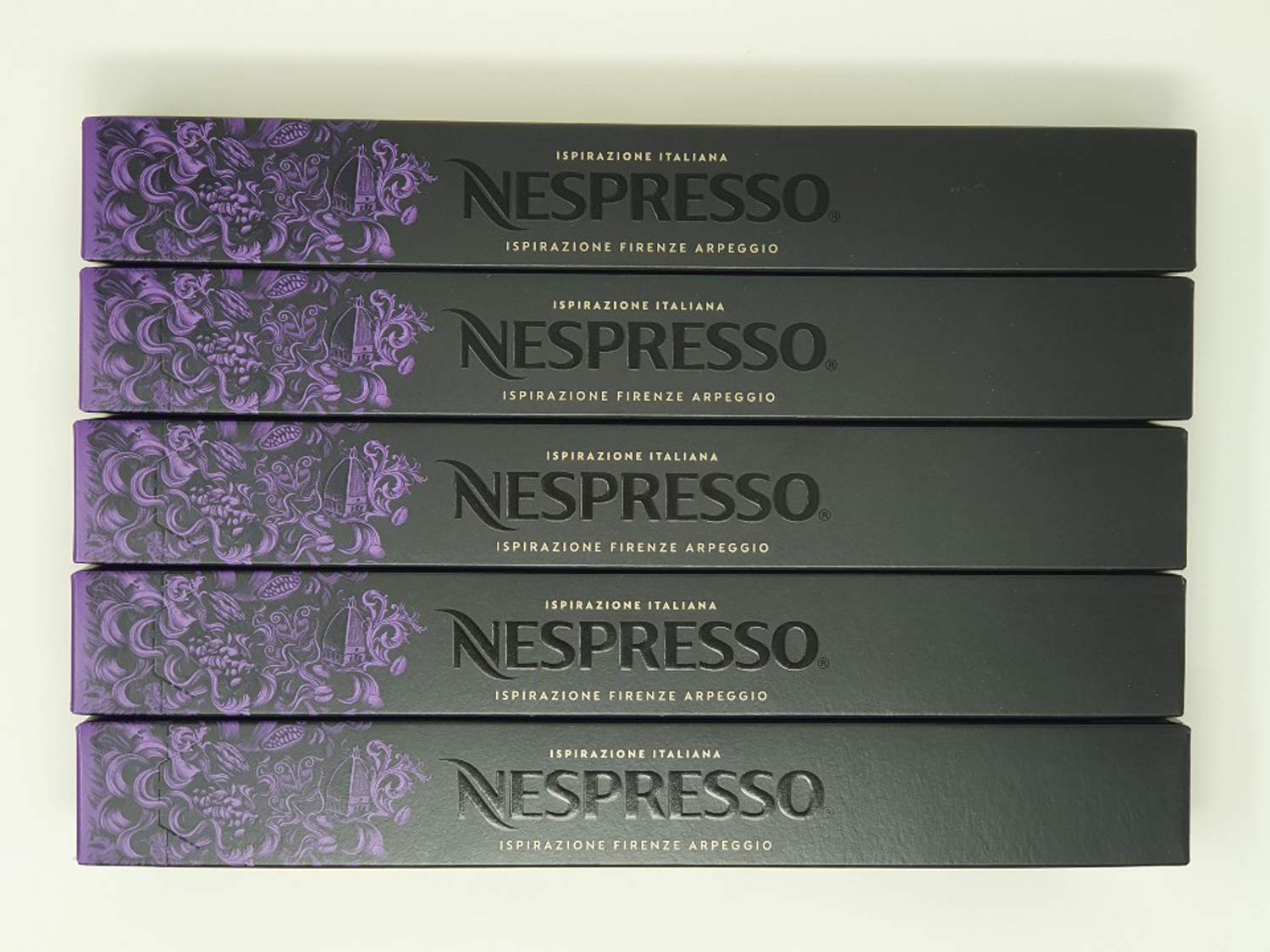 Nespresso(ネスプレッソ) NESPRESSO ネスプレッソ カプセル コーヒー アルペジオ 1本10カプセル×5本セット [並行輸入品]